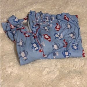 Toast and Jammies winter abominable snowman pj’s